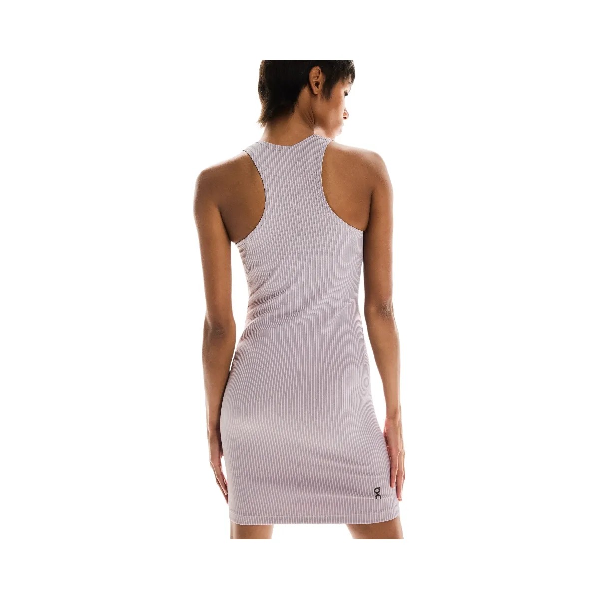 On All-Day Ribbed Dress Orchid | Lilac - HypeFly India View 2