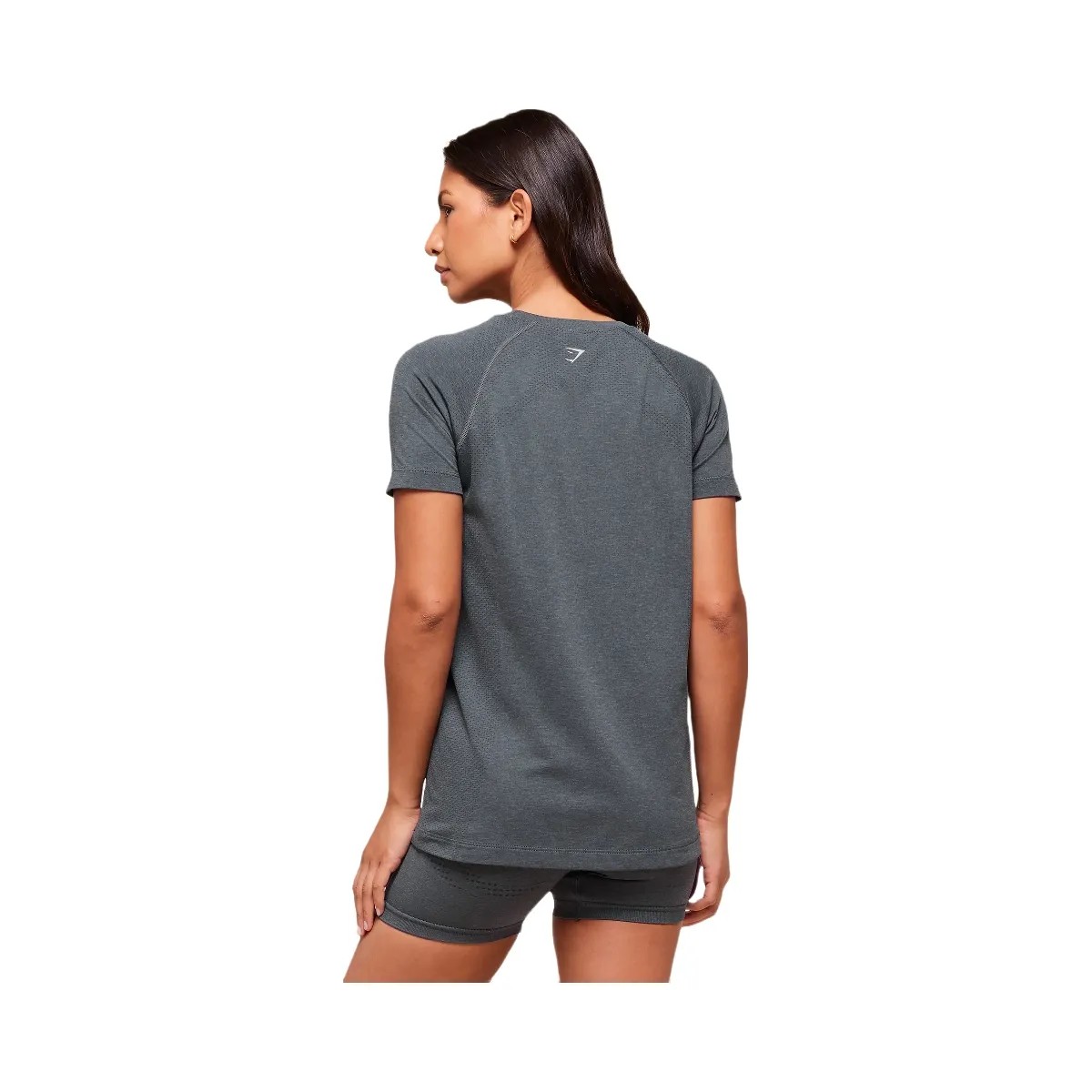 Gymshark Vital Light T-Shirt - Strong Grey/ Marl - HypeFly India View 2