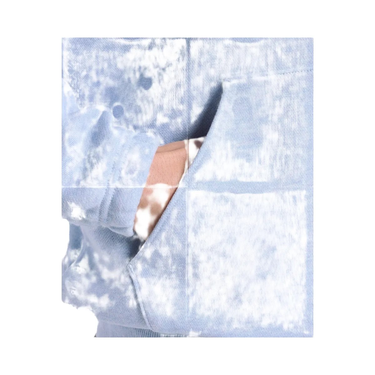 Gymshark Rest Day Sweats 2.0 Oversized Hoodie - Blue Marl - HypeFly India View 4