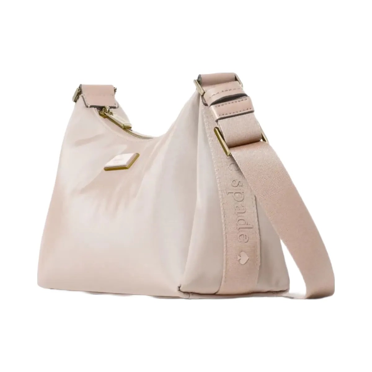 Kate Spade Carter Nylon Small Shoulder Bag Cozy Grey - HypeFly India View 3