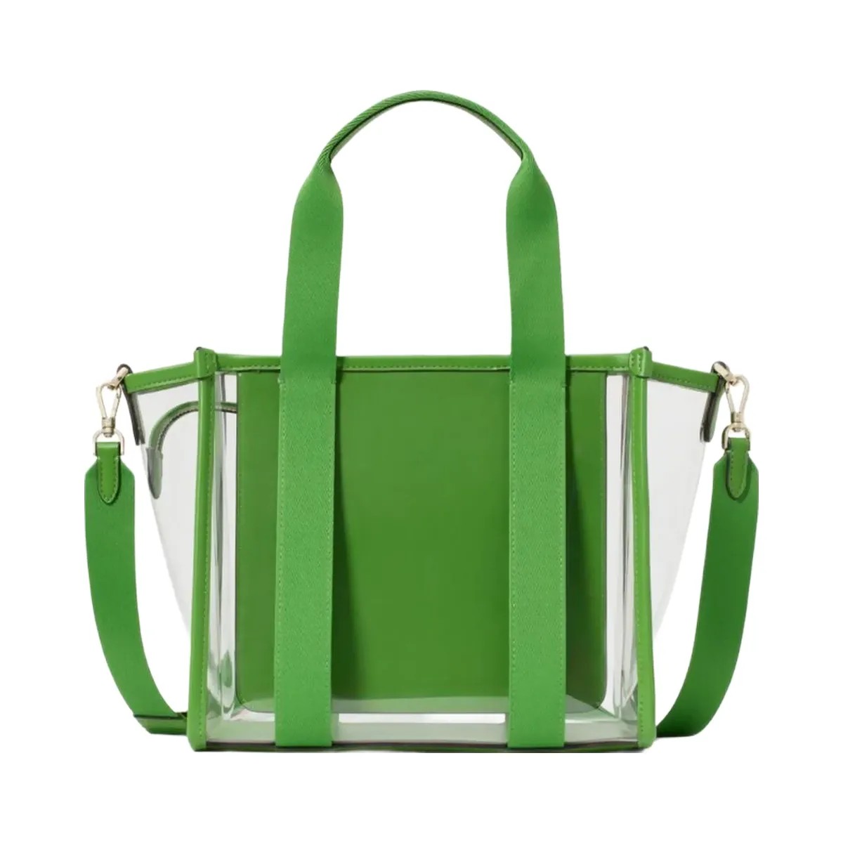 Kate Spade Kip Clear Small Tote KS Green - HypeFly India View 5