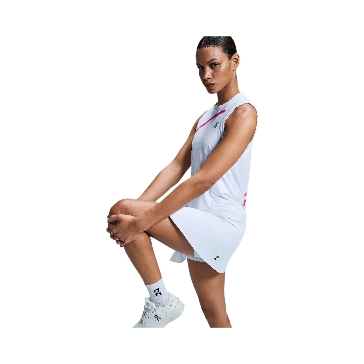 On Court Skirt White  - HypeFly India View 3