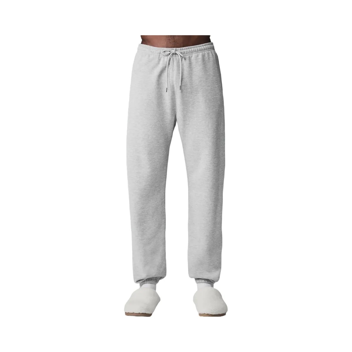 Alo Men's Chill Sweatpant - Athletic Heather Grey - HypeFly India View 4