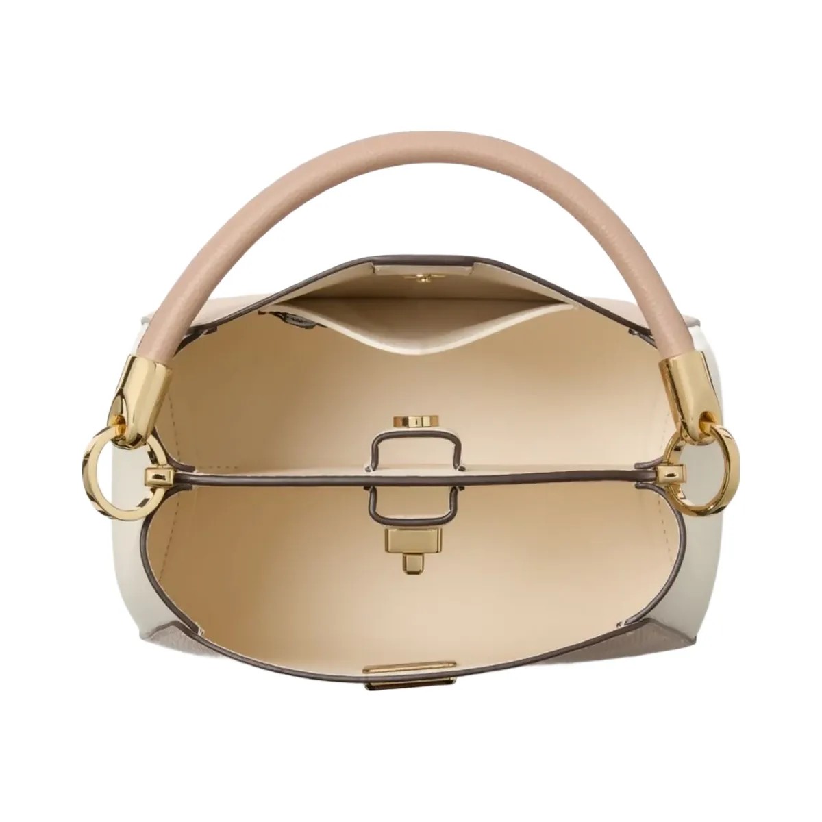 Kate Spade Phoebe Small Top Handle Bag Toasted Hazelnut Multi - HypeFly India View 4