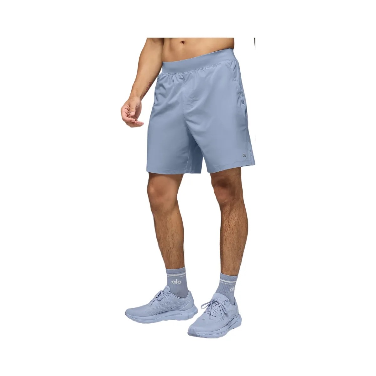 Alo Men's 7" Repetition Short - Winter Frost - HypeFly India View 2