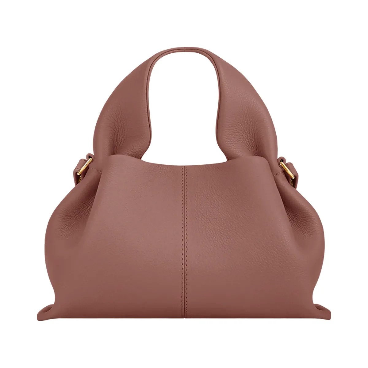Polene Numero Neuf Mini Textured Blush - HypeFly India View 1