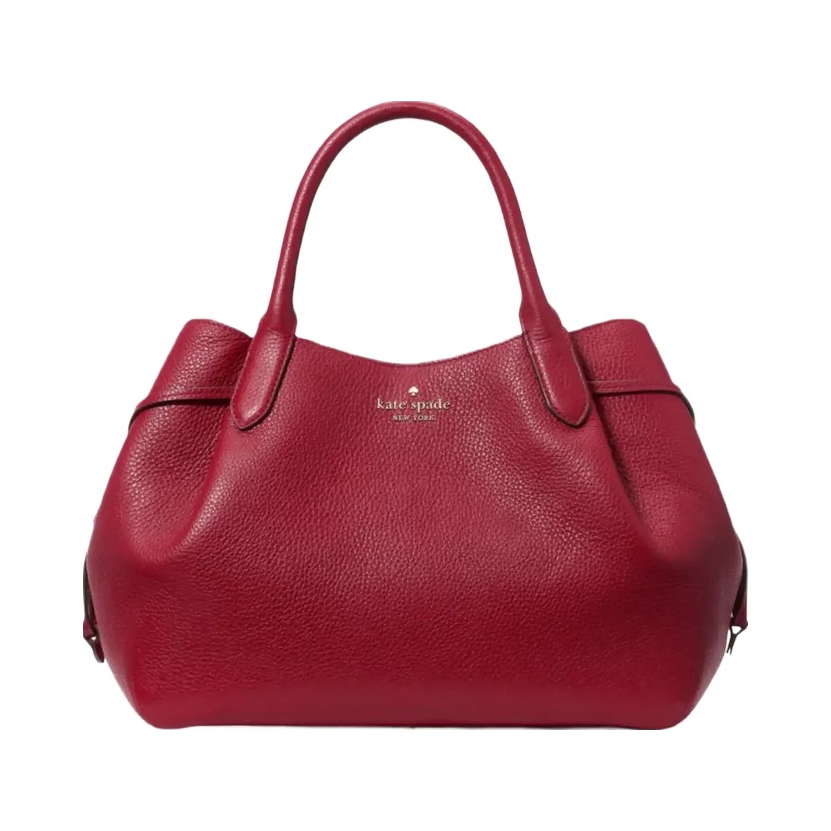 Kate Spade Dumpling Large Satchel Red Jam - HypeFly India View 1