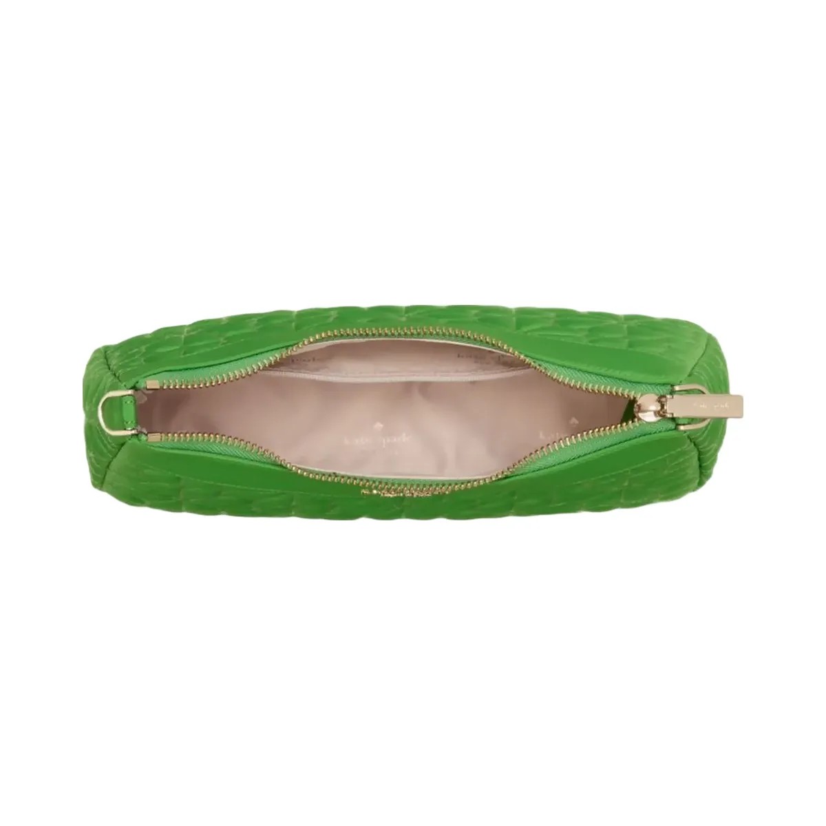 Kate Spade Flower Quilted Fabric Convertible Crossbody Ks Green - HypeFly India View 4