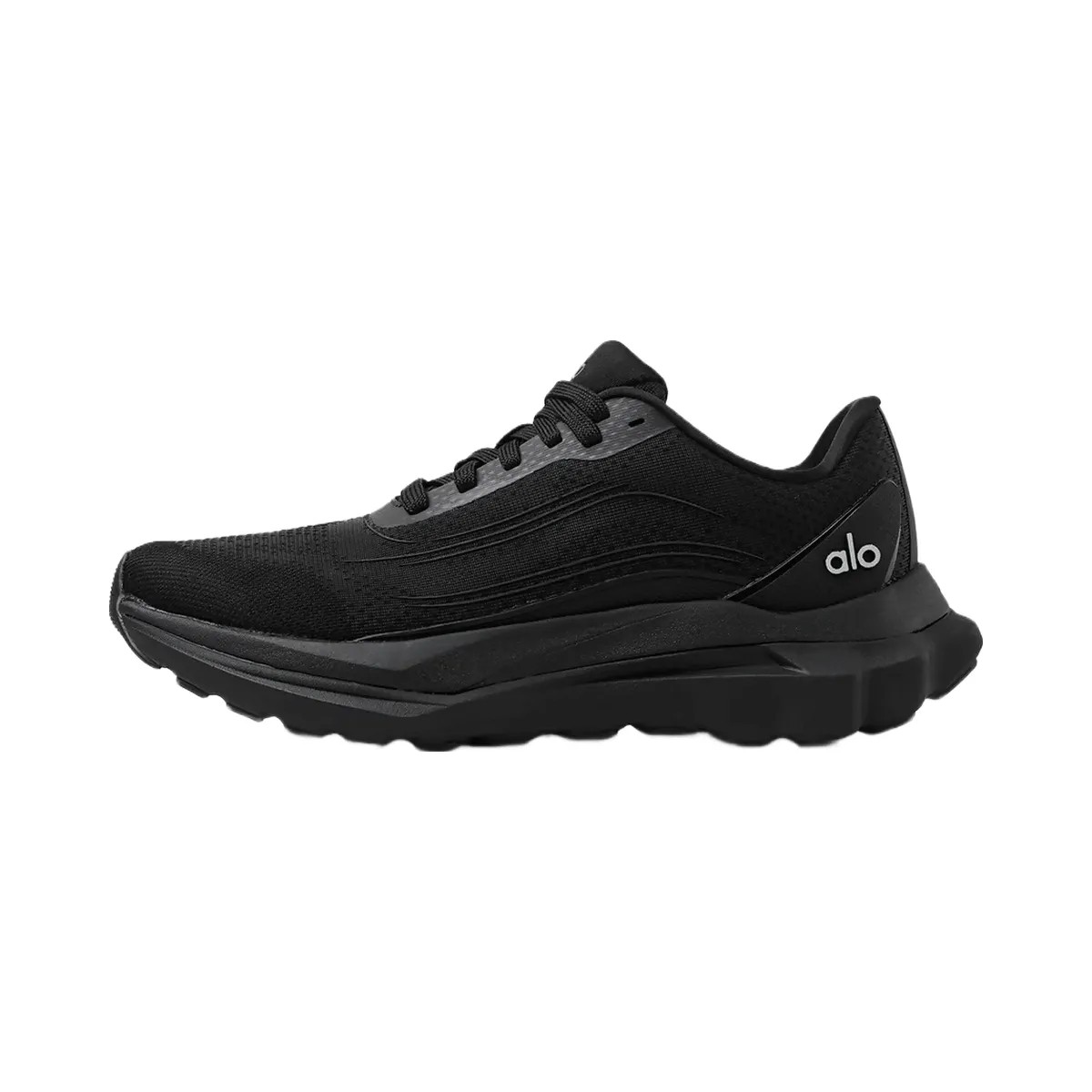 Alo Runner - Black/Black - HypeFly India View 2
