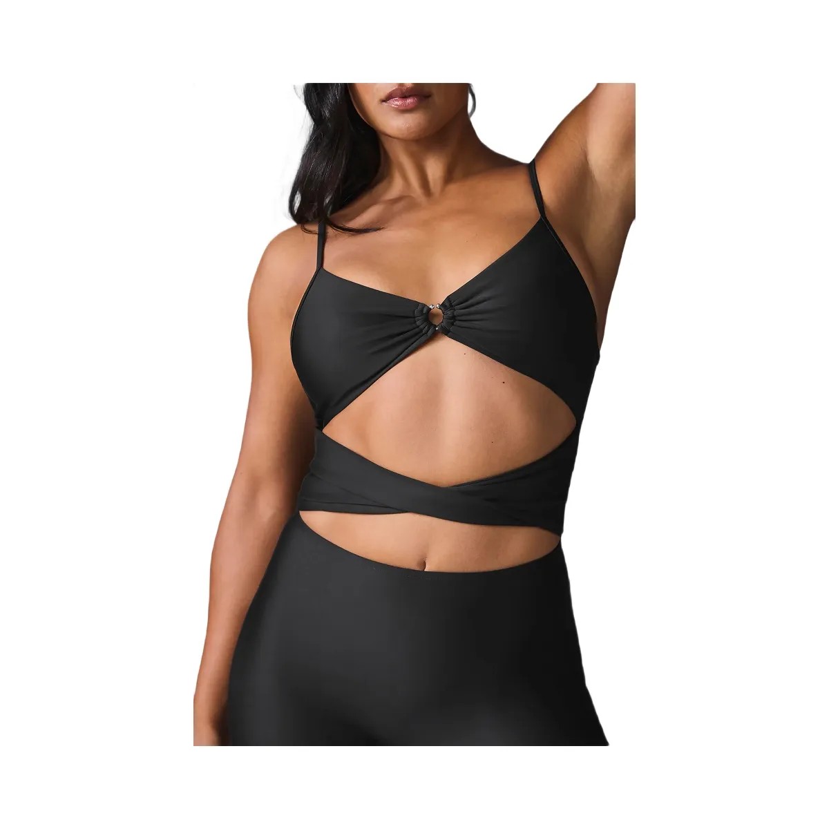 Alo Women's Airlift A-List Onesie - Black - HypeFly India View 1