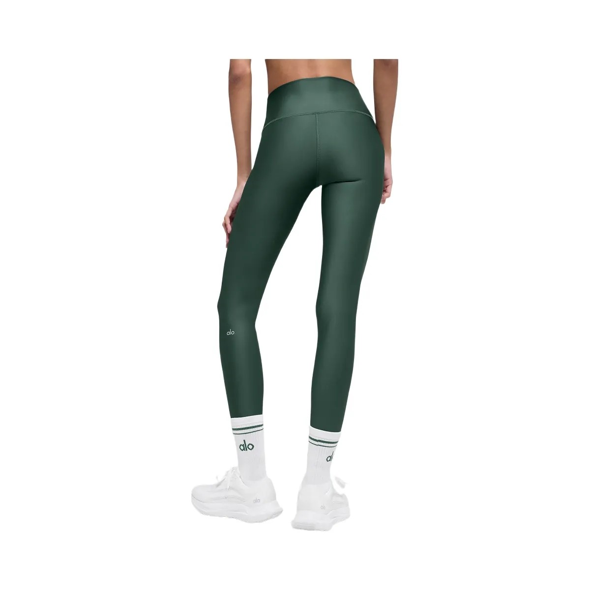 Alo Women's High-Waist Airlift Legging - Clover Green - HypeFly India View 3