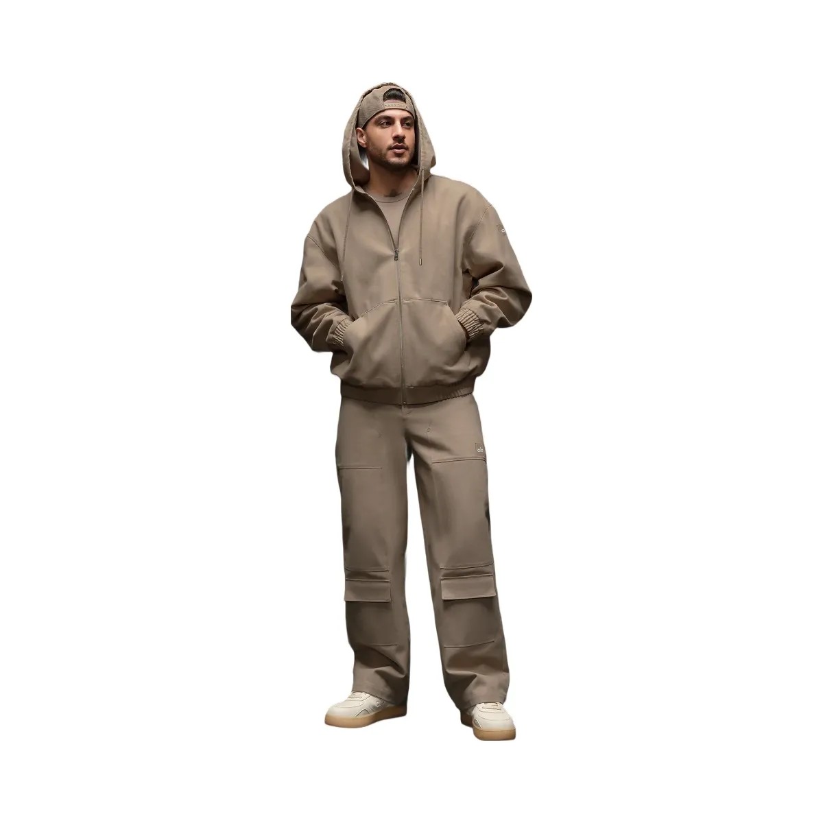 Alo Men's Cotton Canvas Carpenter Pant - Gravel - HypeFly India View 4