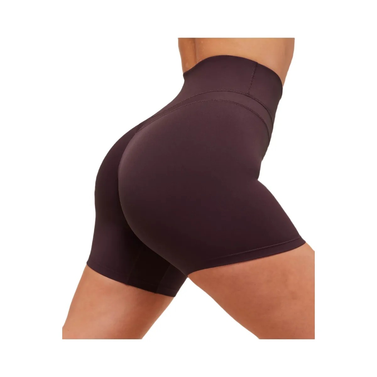 Gymshark Whitney Shorts - Cherry Purple - HypeFly India View 6