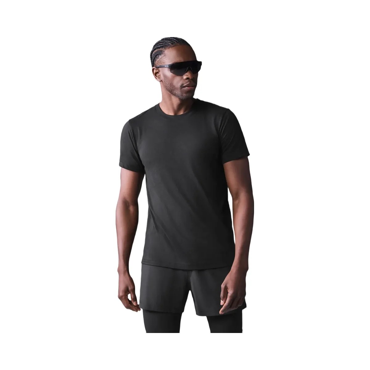 Alo Men's Triumph Tee - Black - HypeFly India View 1
