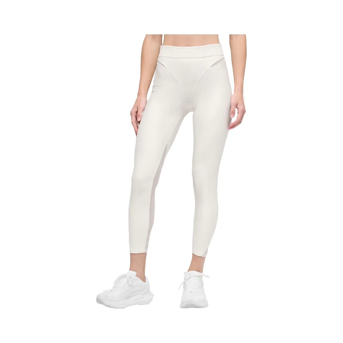 Alo Women's Airlift High-Waist 7/8 Rebel Legging - Ivory - HypeFly India View 1