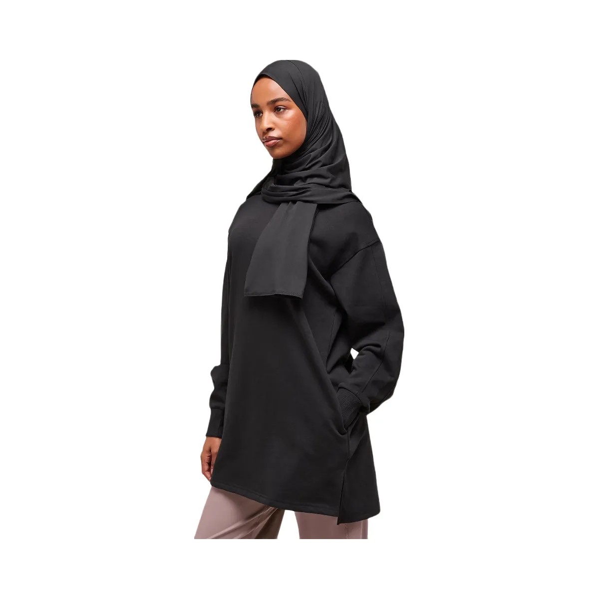 Gymshark Covered Pullover - Black - HypeFly India View 3