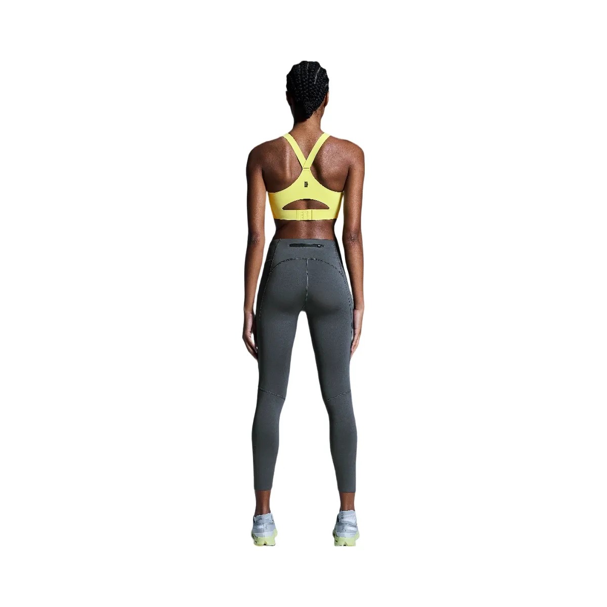 On Endurance Bra Lime  - HypeFly India View 2