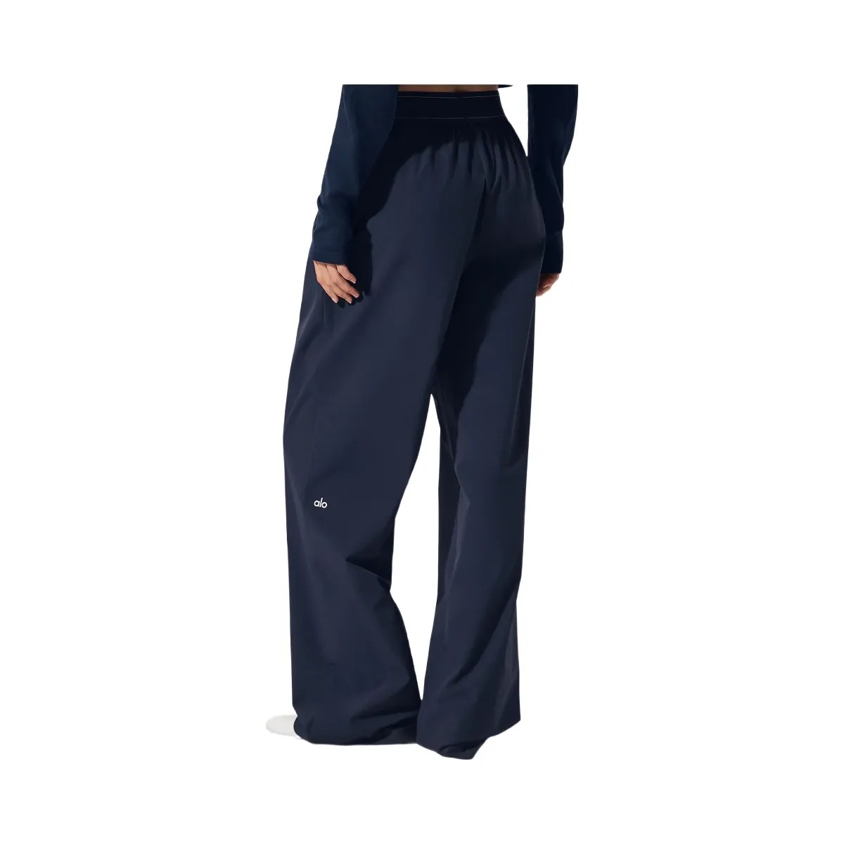 Alo Women's Suit Up Trouser (Long) - Navy - HypeFly India View 3