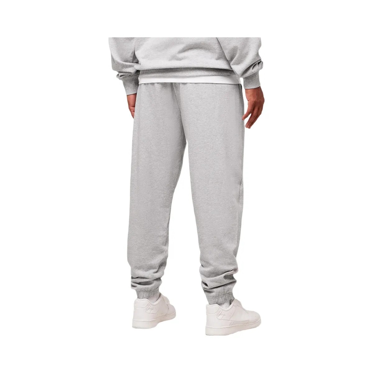Gymshark Worn Graphic Jogger - Light Grey Core Marl - HypeFly India View 2