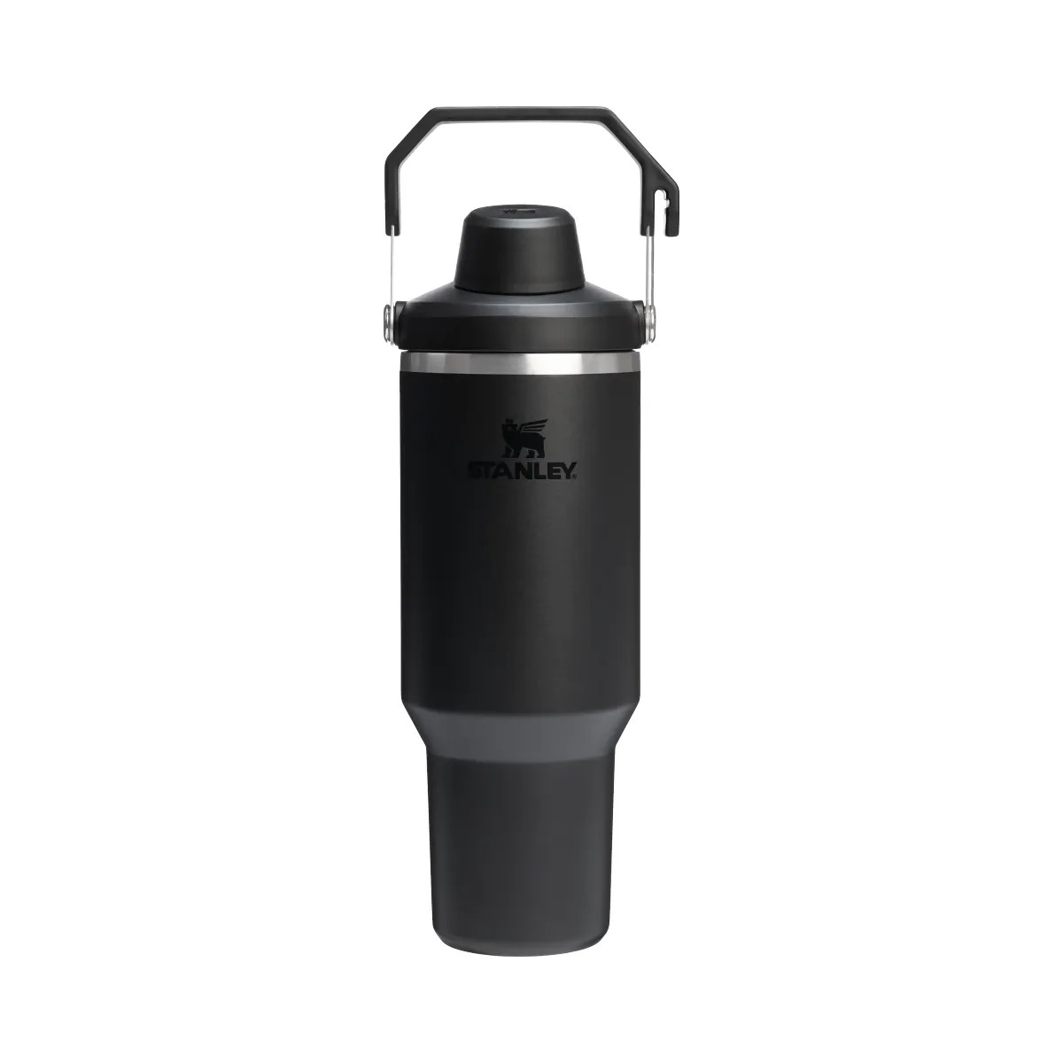 Stanley IceFlow Tumbler with Fast Flow Lid (40OZ)  Black 2.0 - HypeFly India View 1