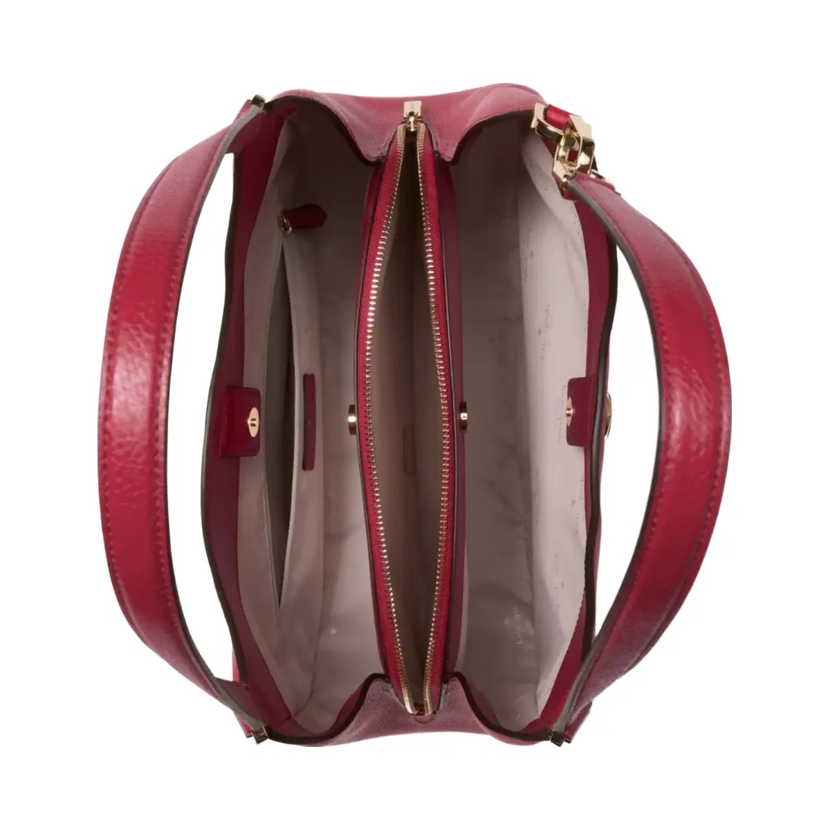Kate Spade Kayla Large Triple Compartment Shoulder Bag Perfect Cherry - HypeFly India View 4