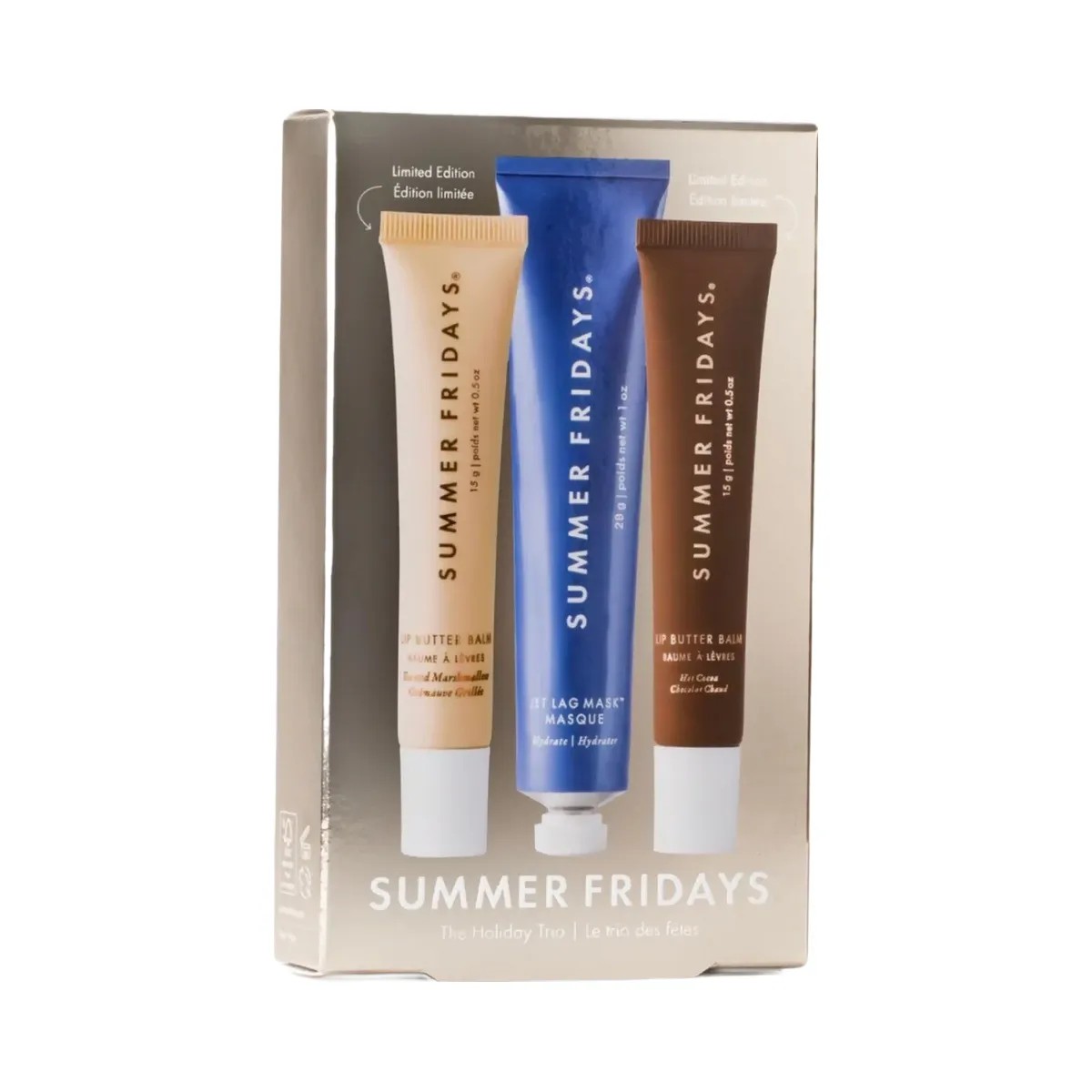 Summer Fridays The Holiday Trio Set with Lip Butter Balm in Hot Cocoa & Toasted Marshmallow - HypeFly India View 2