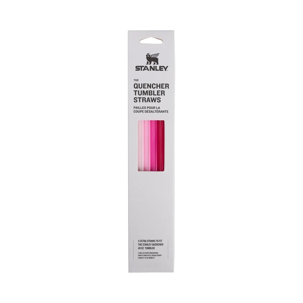 Stanley Adventure Quencher Travel Tumbler Straws (40OZ) Pink - HypeFly India View 1