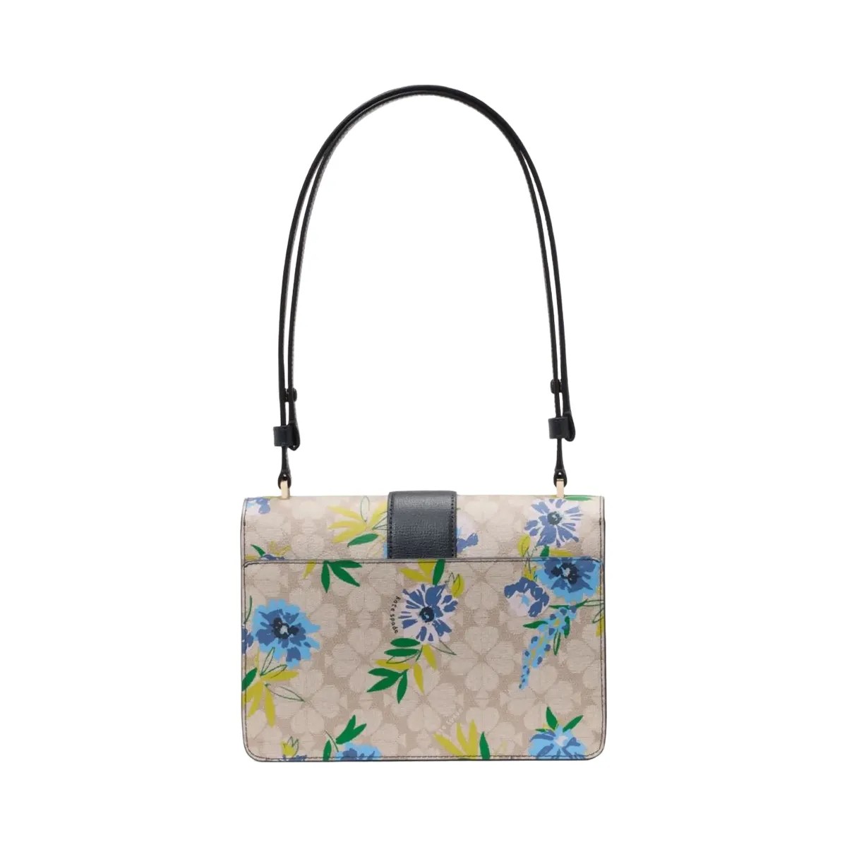 Kate Spade Flower Floral Small Flap Shoulder Bag Blazer Blue Multi - HypeFly India View 5