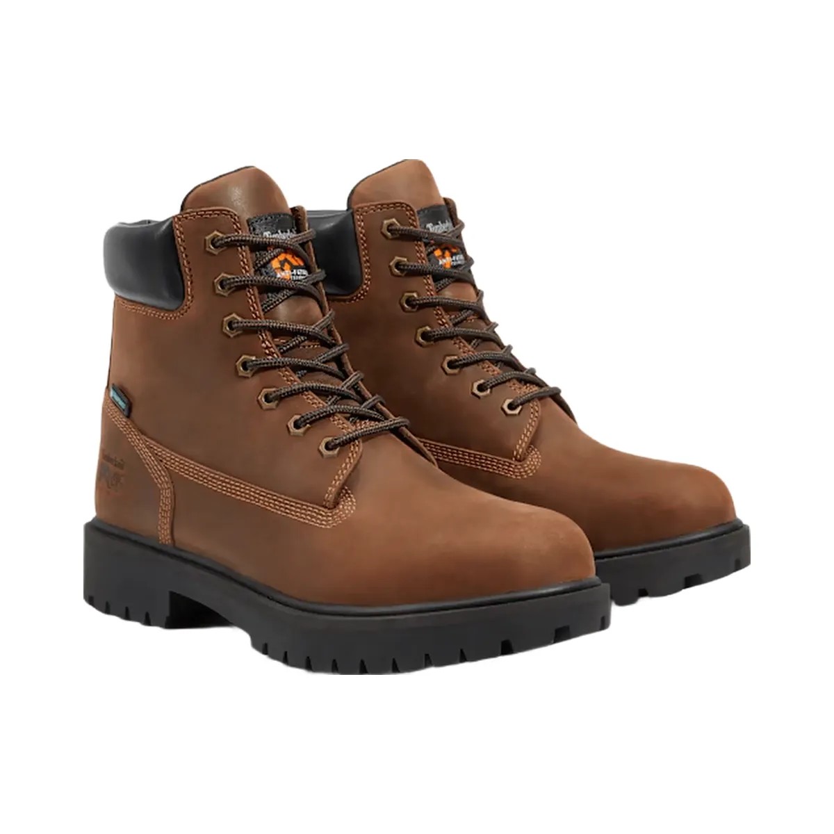 Timberland Direct Attach 6" Soft Toe Waterproof Work Boot Brown Men'S - HypeFly India View 1