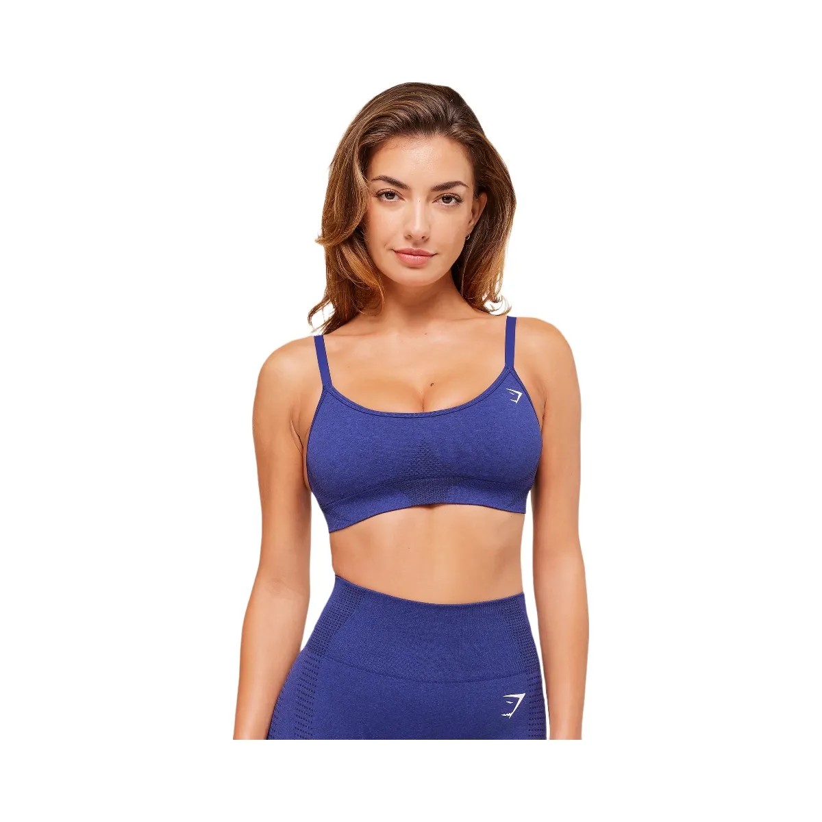 Gymshark Vital Sports Bra - Cobalt Purple Marl - HypeFly India View 6