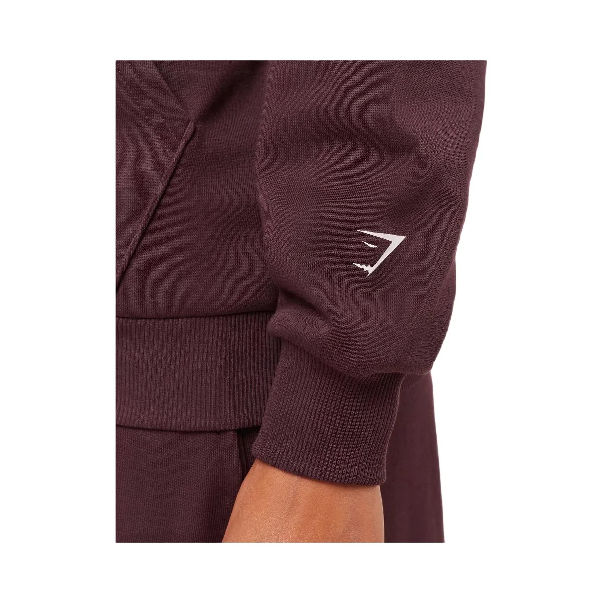 Gymshark GSLC Graphic Zip Up Hoodie - Cherry Purple - HypeFly India View 6