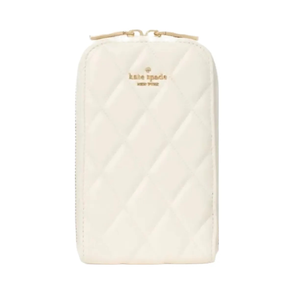 Kate Spade Carey Quilted North South Phone Crossbody Meringue - HypeFly India View 1
