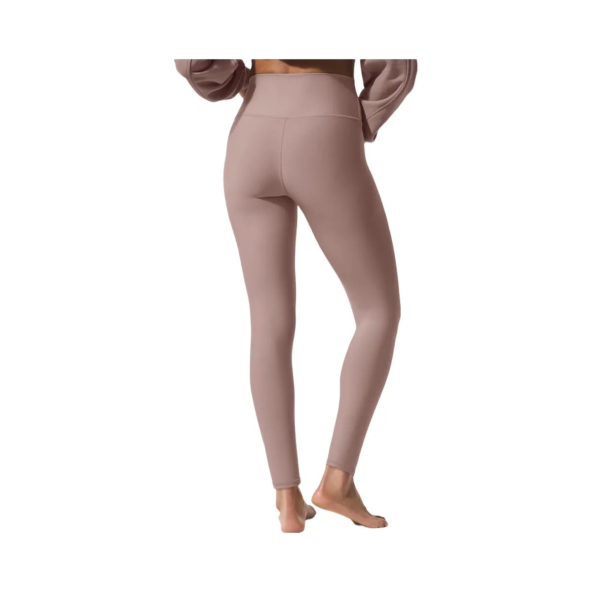 Alo Women's 7/8 High-Waist Airlift Legging - Taupe - HypeFly India View 2