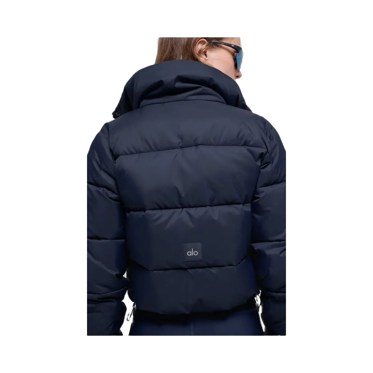 Alo Women's Gold Rush Puffer - Navy - HypeFly India View 3
