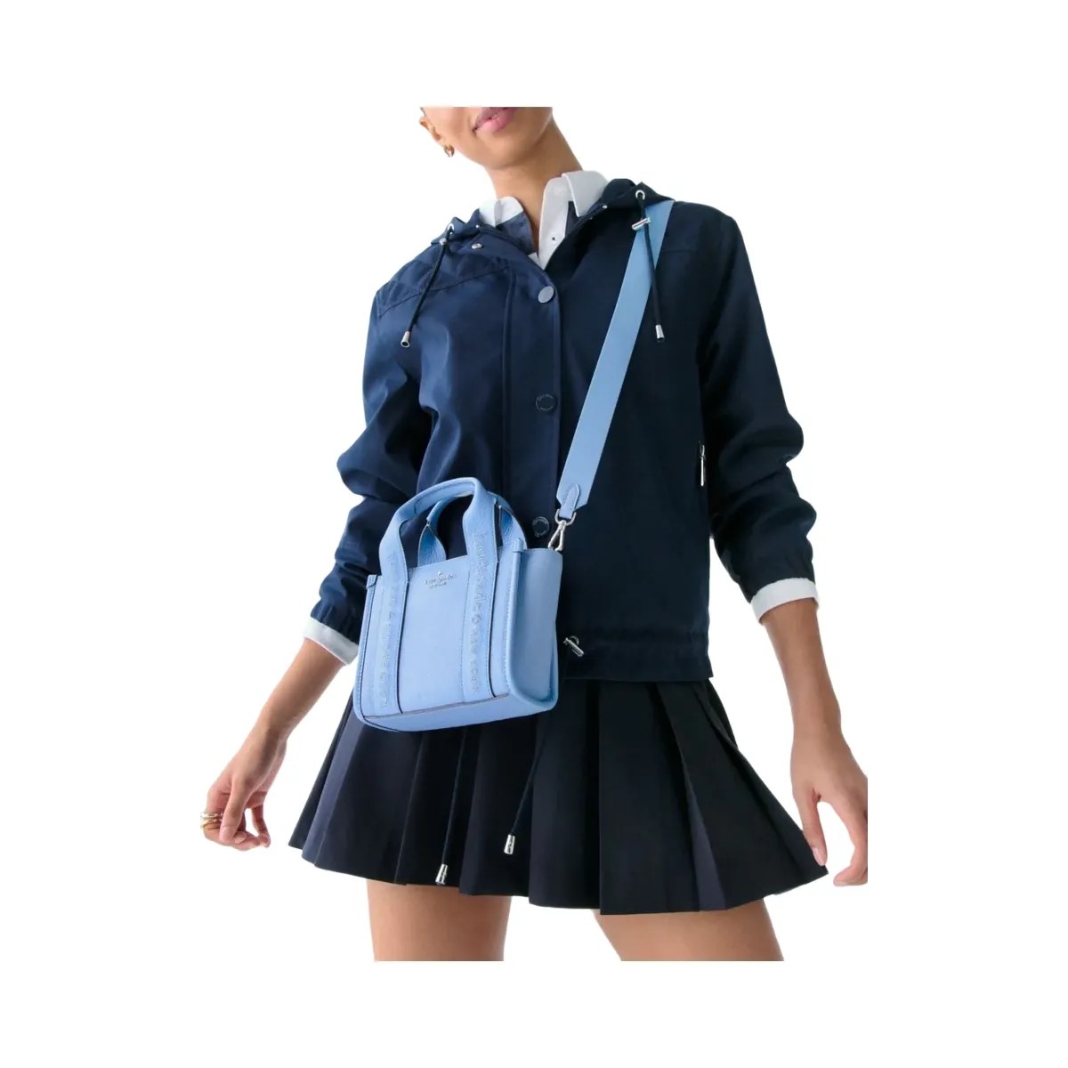 Kate Spade Kip Leather Mini Tote Periwinkle Sky - HypeFly India View 2