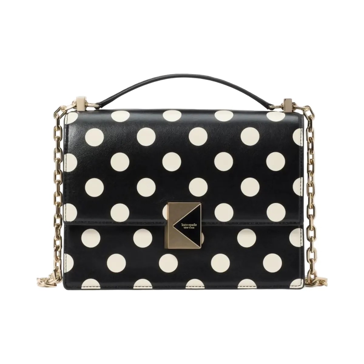 Kate Spade Deco Chain Shoulder Bag Black Multi - HypeFly India View 1