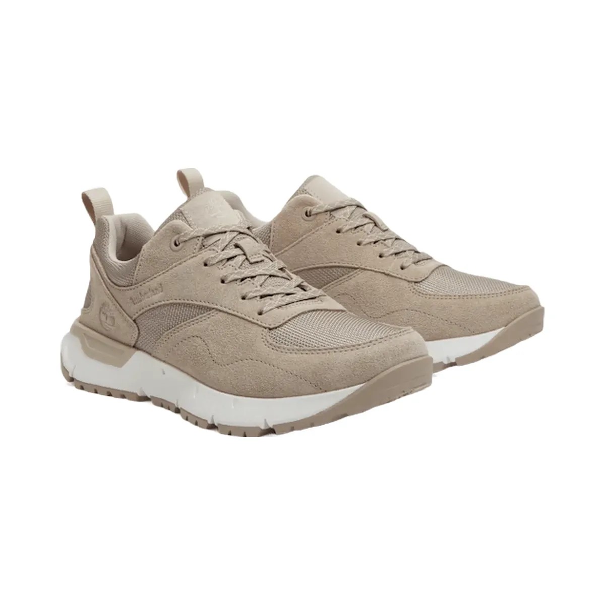 Timberland Voyager Park Low Lace-Up Sneaker Light Taupe Mesh Men'S - HypeFly India View 1