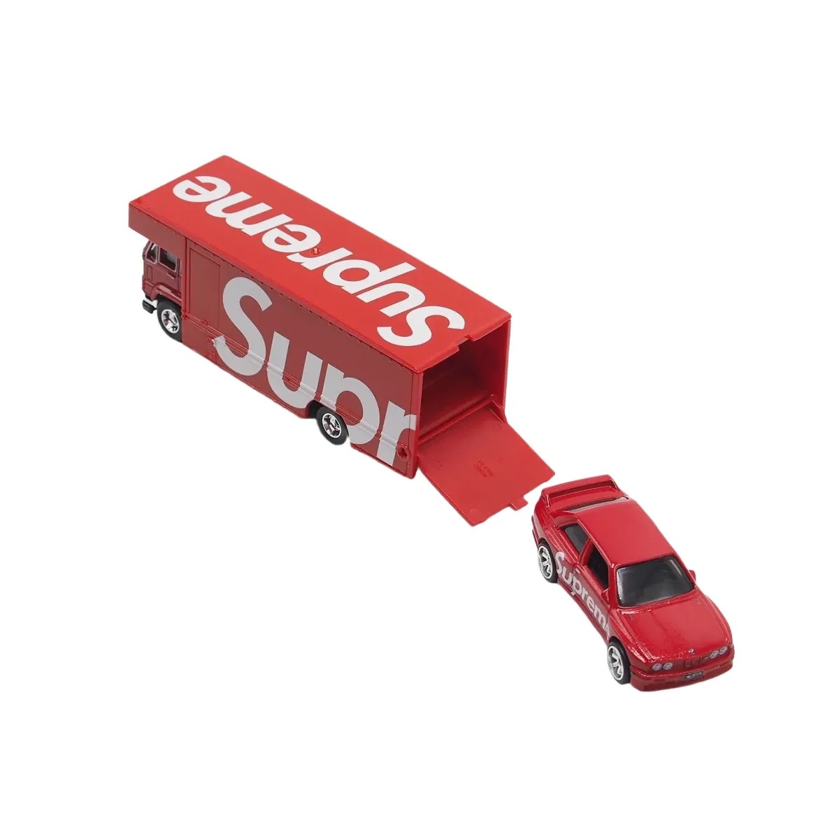 Supreme Hot Wheels Fleet Flyer + 1992 BMW M3 Red - HypeFly India View 2