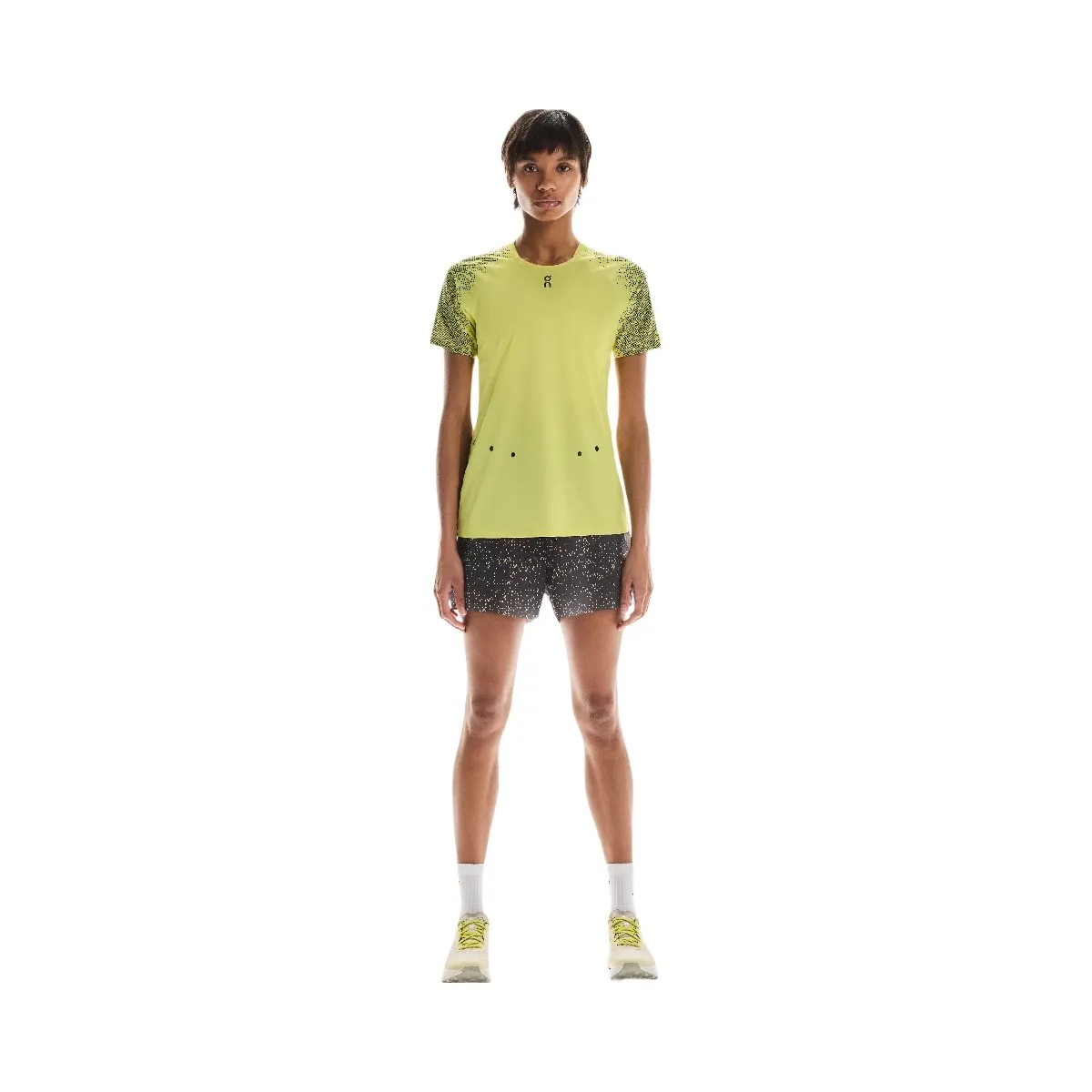 On Ultra Shorts Iron | Lime - HypeFly India View 4