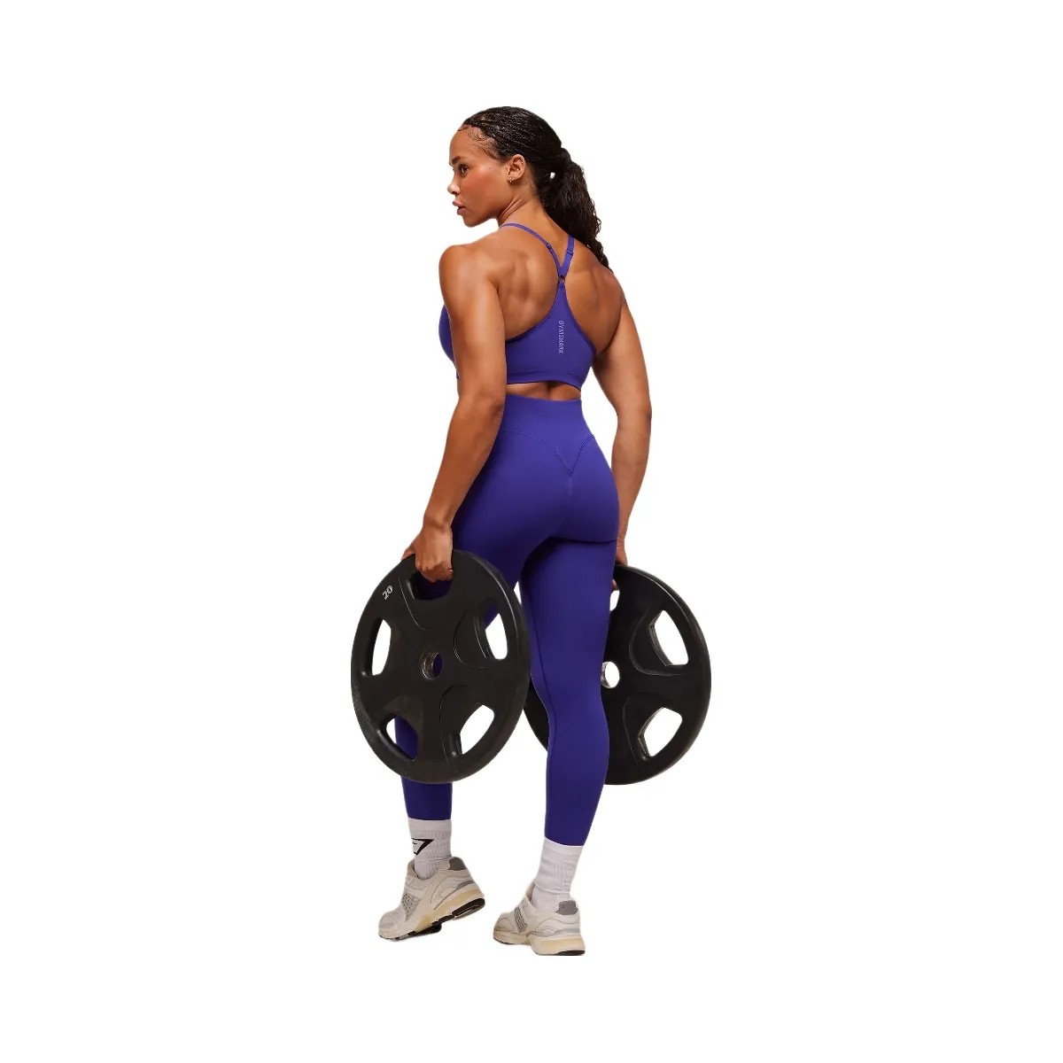 Gymshark Activate Seamless Leggings - Cobalt Purple - HypeFly India View 1