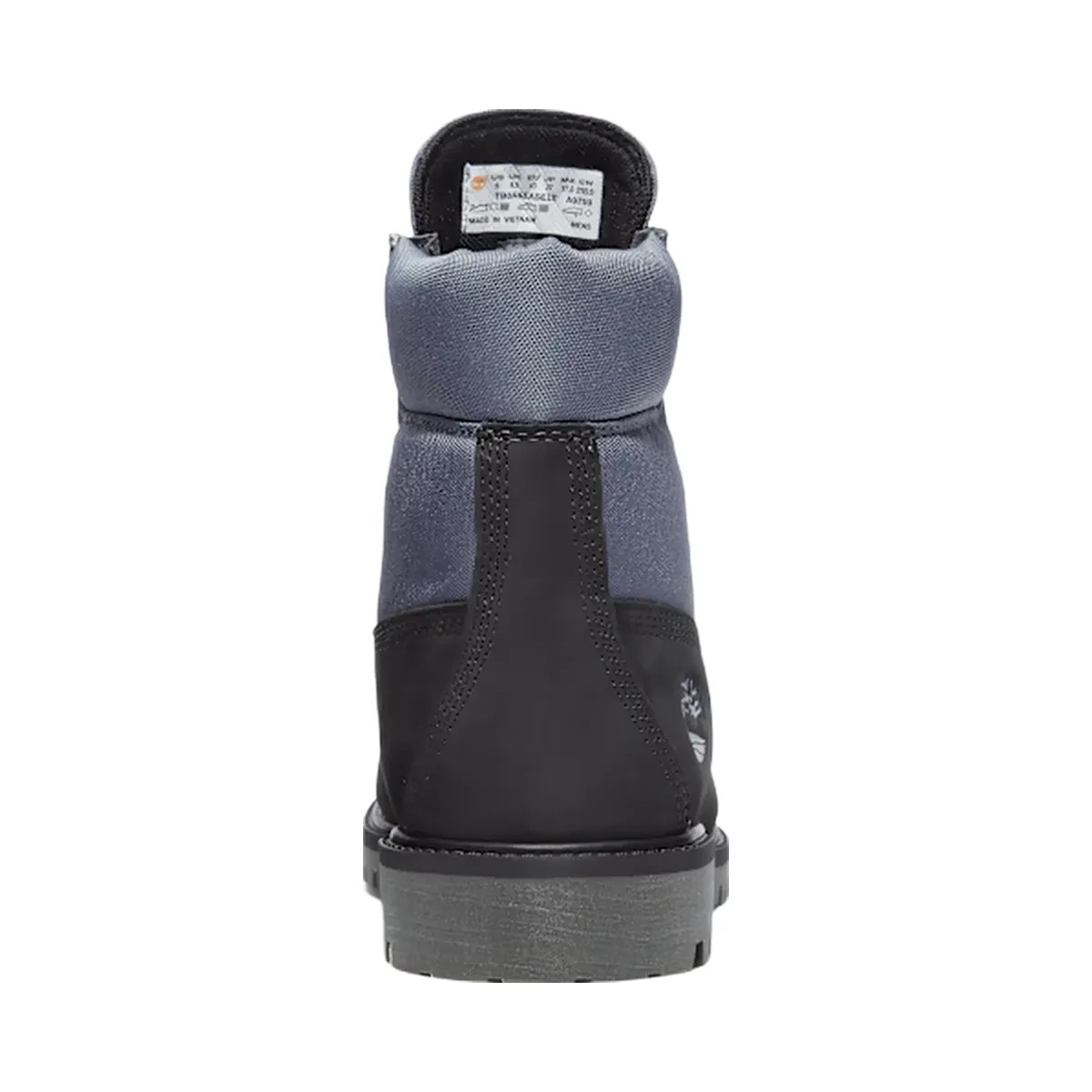 Timberland Heritage 6-Inch Waterproof Boot Black Nubuck/Grey Men'S - HypeFly India View 4