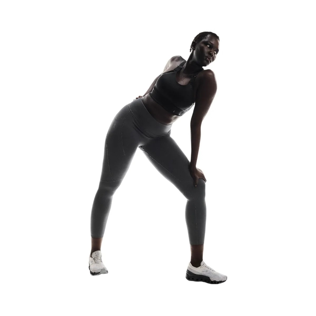 On Performance Tights 7/8 Eclipse  - HypeFly India View 3