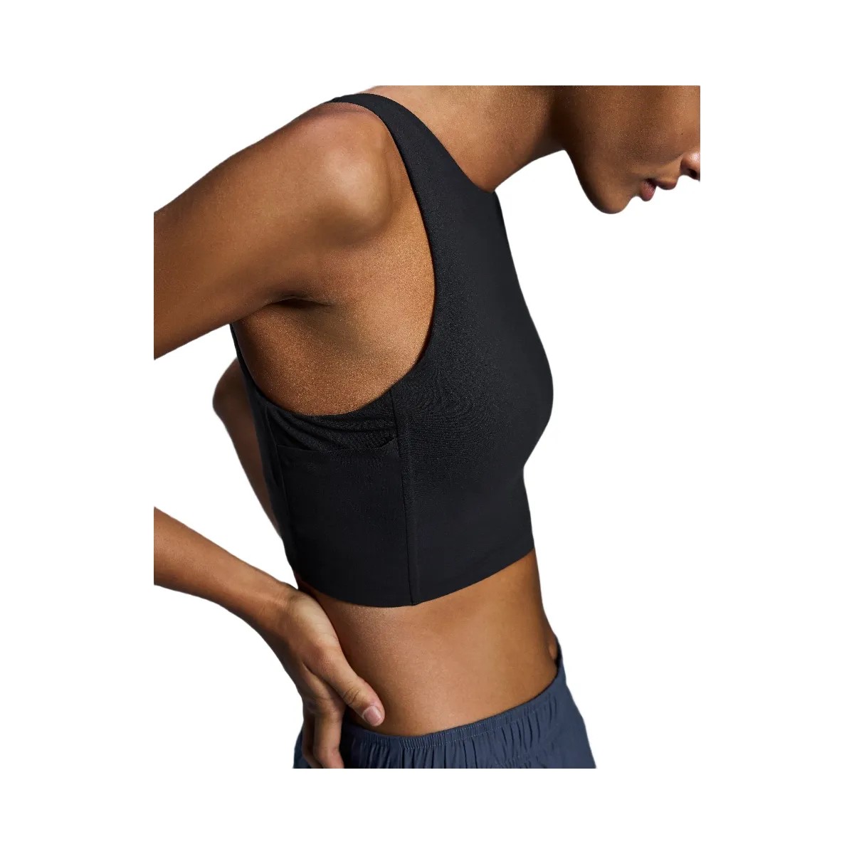 On Core 2-In-1 Crop Black - HypeFly India View 4