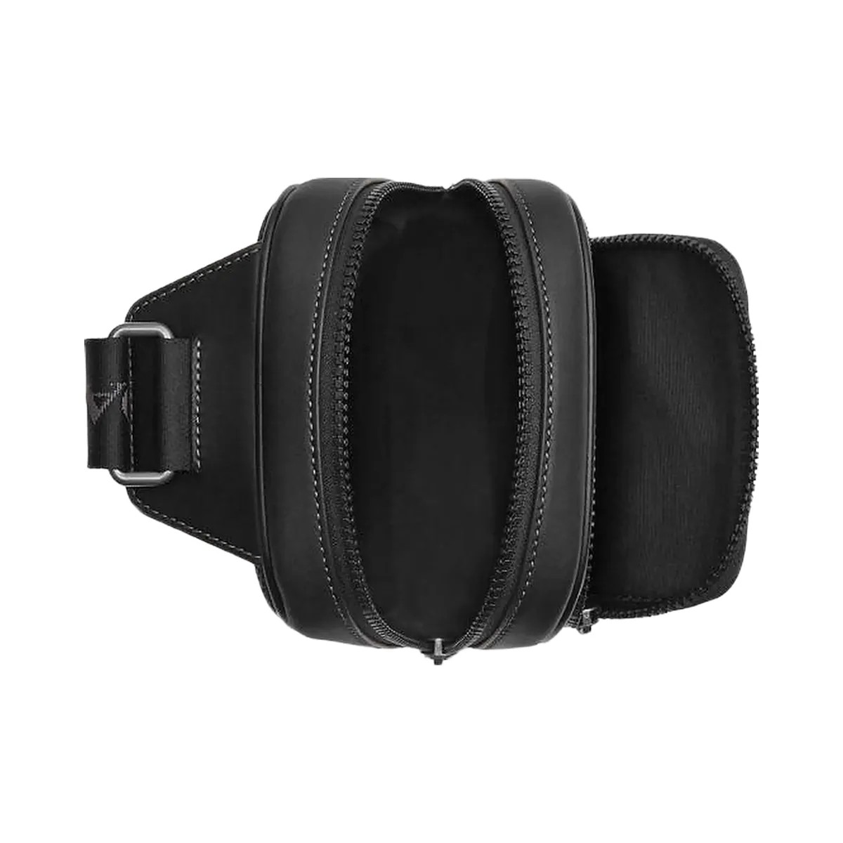 Coach Racer Sling Pack Smooth Leather-Gunmetal-Black - HypeFly India View 2