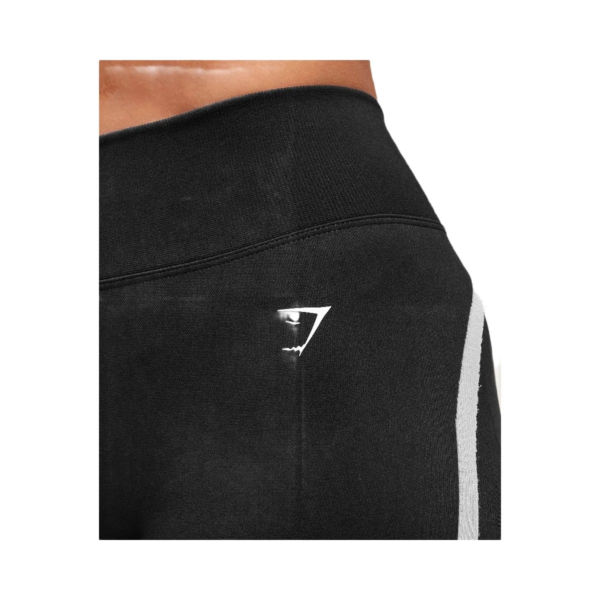 Gymshark Lift Campus Seamless Leggings - Black - HypeFly India View 5
