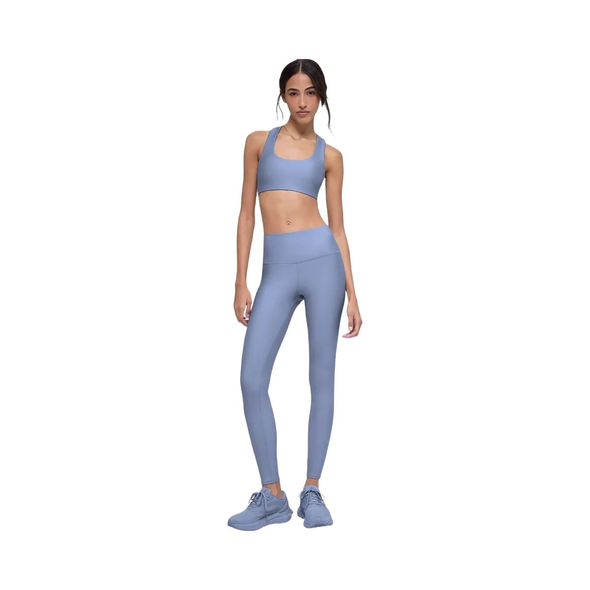 Alo Women's Airlift Advantage Racerback Bra - Winter Frost - HypeFly India View 5