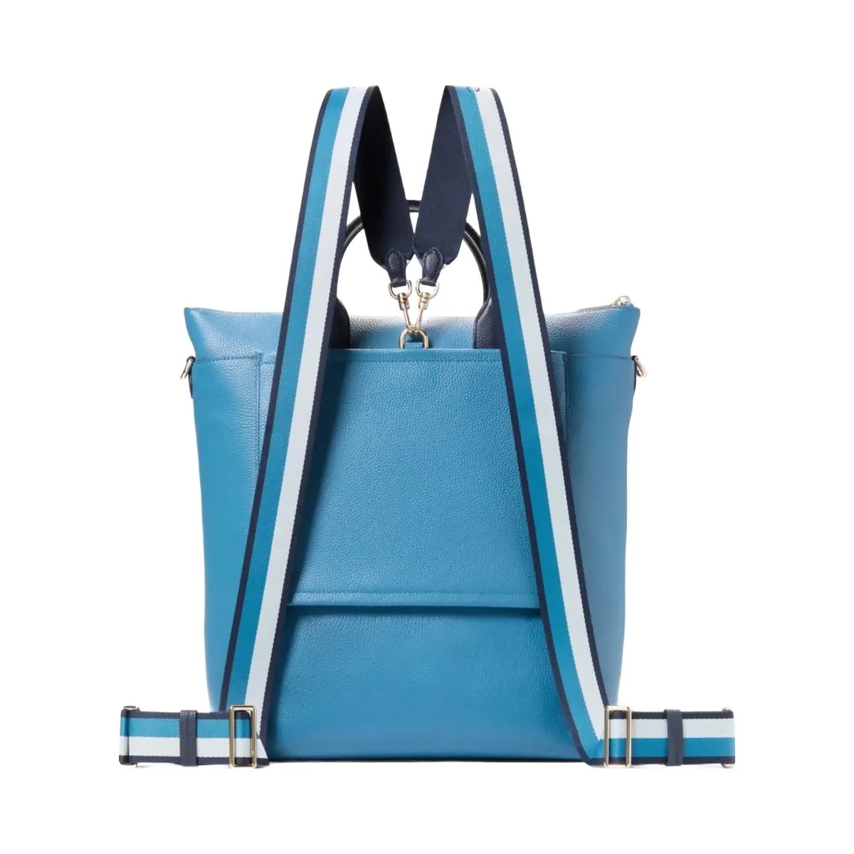 Kate Spade Walker Color blocked Convertible Backpack Back To School Blues - HypeFly India View 4