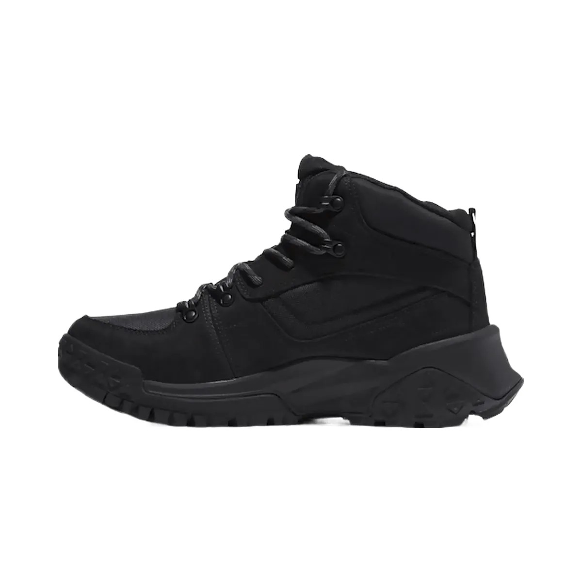 Timberland Motion Scramble Mid Lace-Up Waterproof Hiker Black Nubuck Men'S - HypeFly India View 5