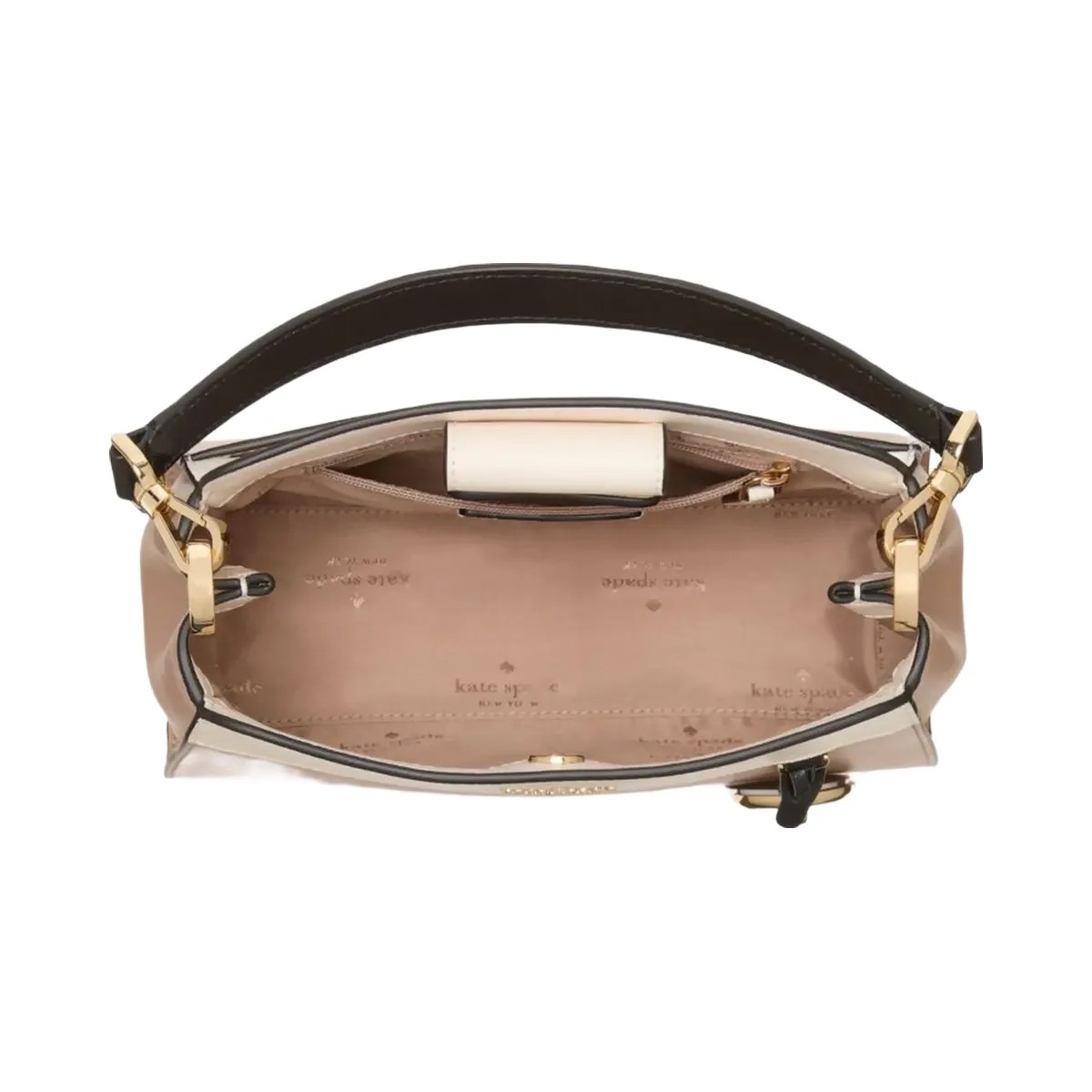 Kate Spade Madison Small Top Handle Satchel Toasted Hazelnut Multi - HypeFly India View 4