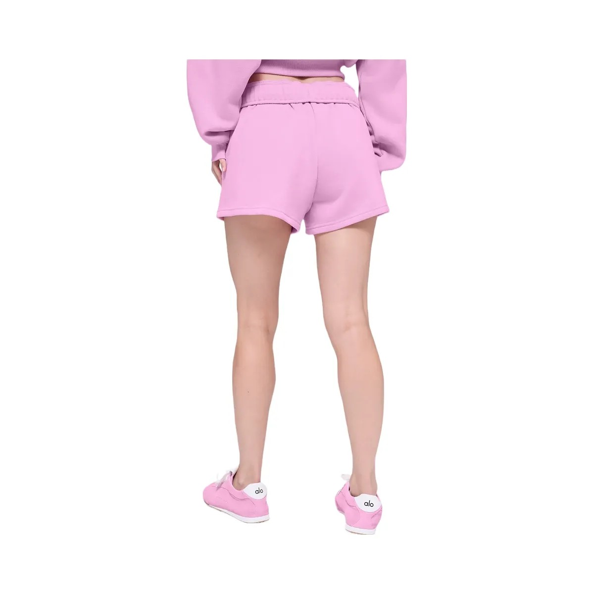 Alo Women's Accolade Short - Candy Heart Pink - HypeFly India View 2